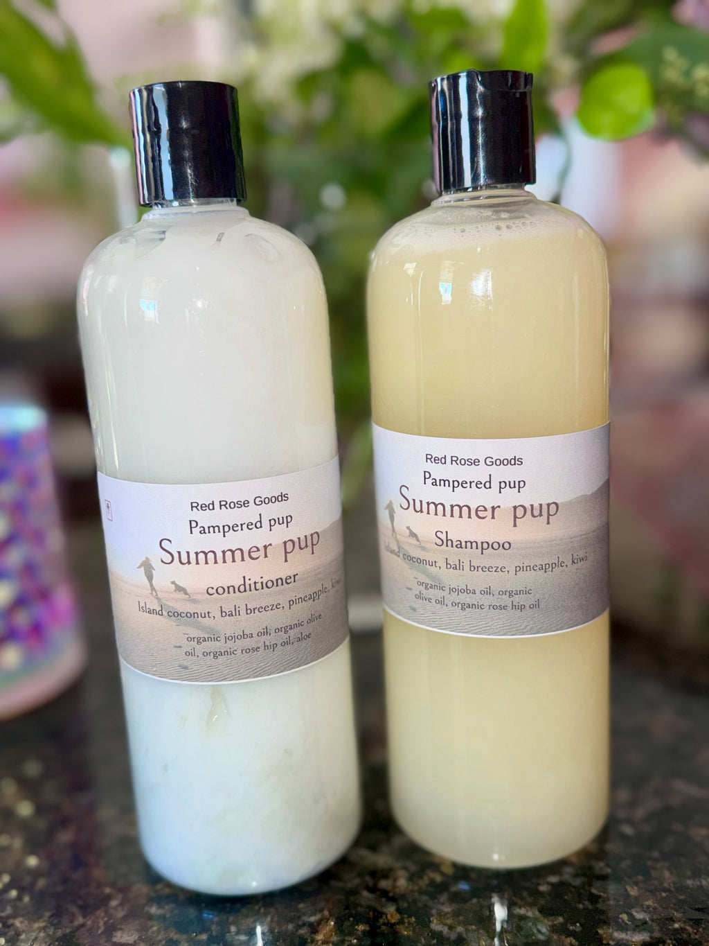 Summer pup shampoo