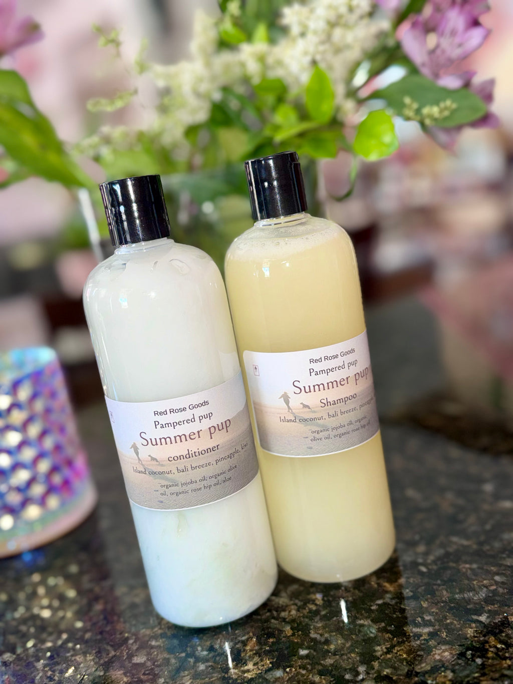 Summer pup shampoo