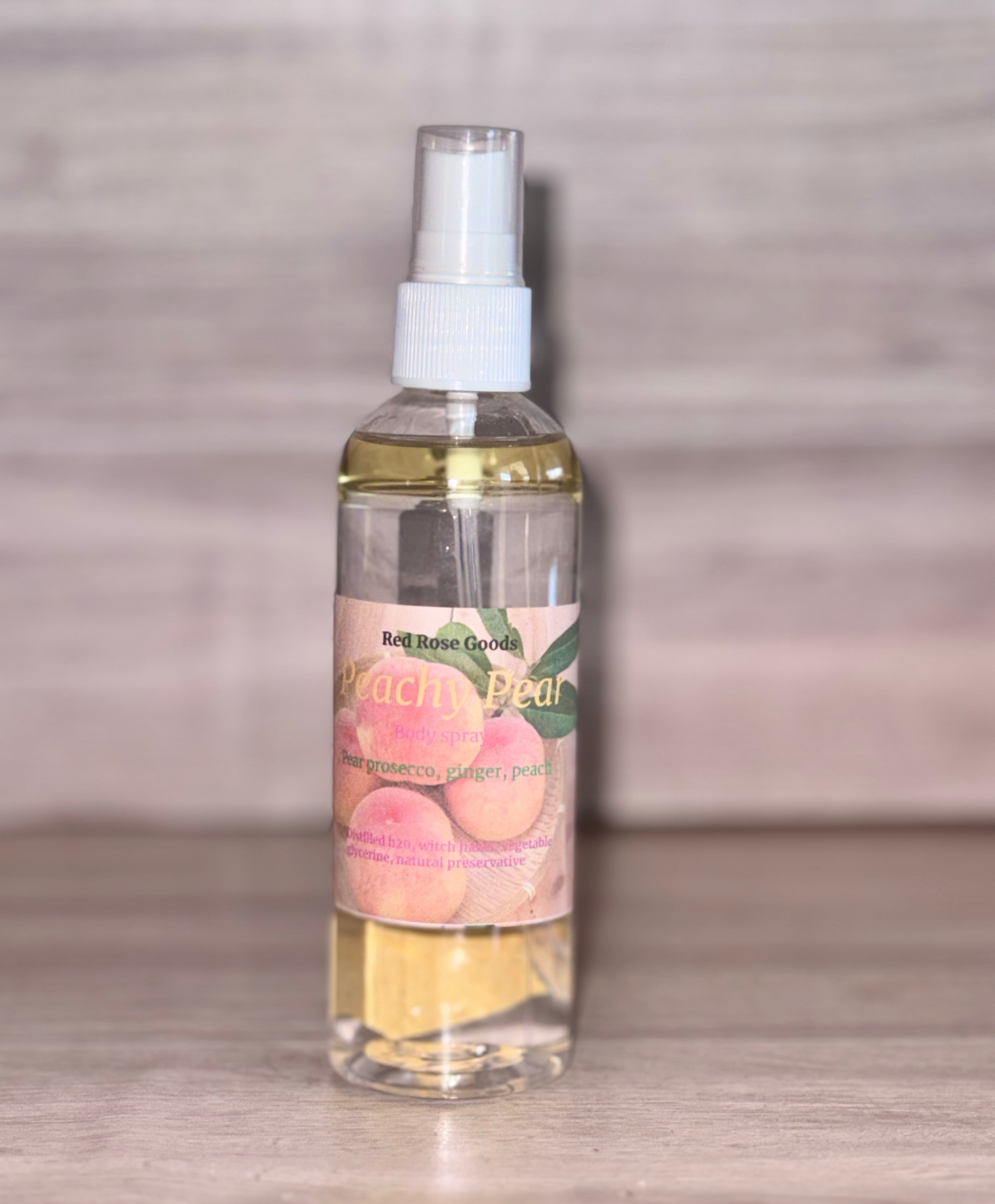 Peachy pear body spray
