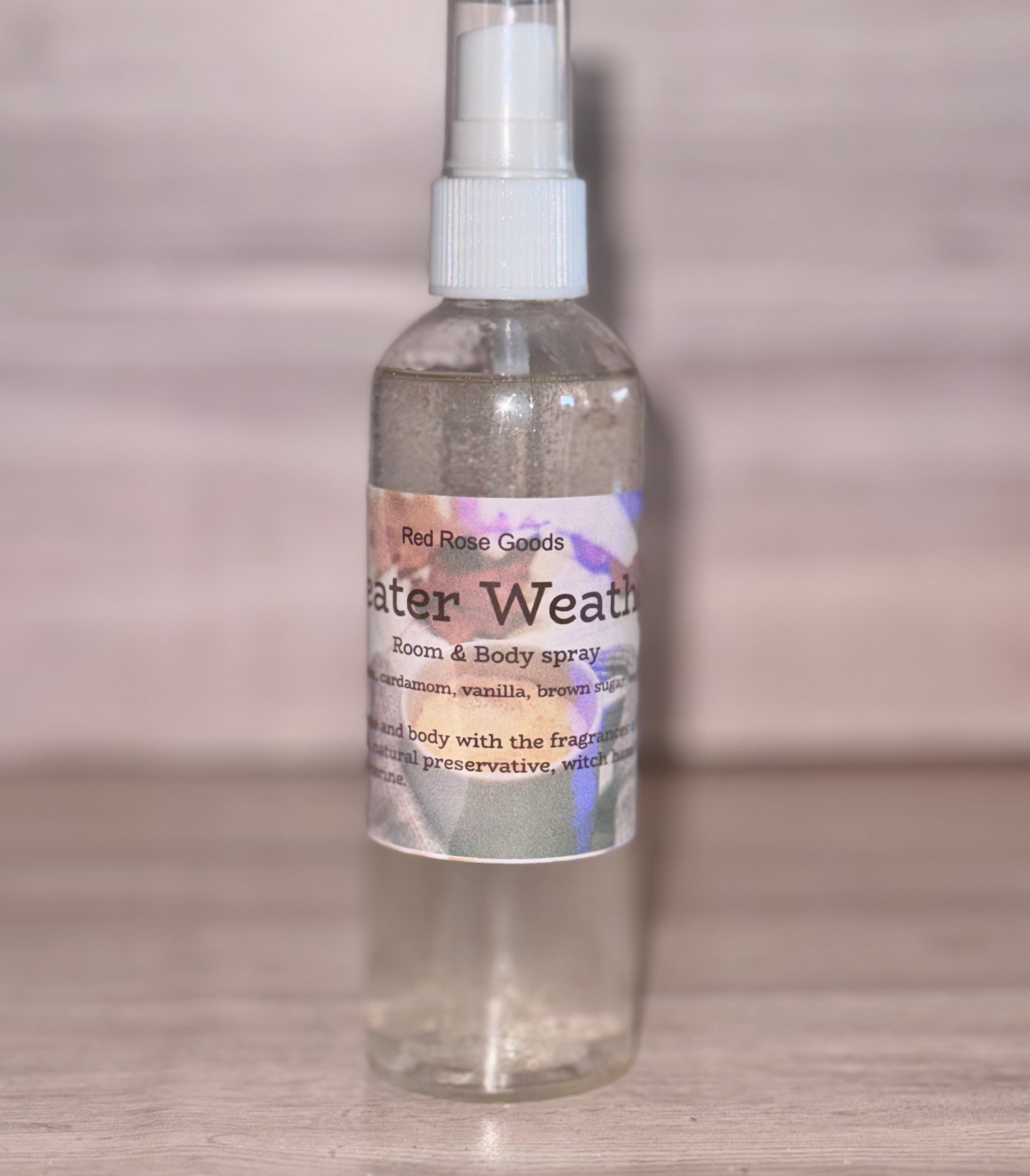 Sweater weather body and room spray