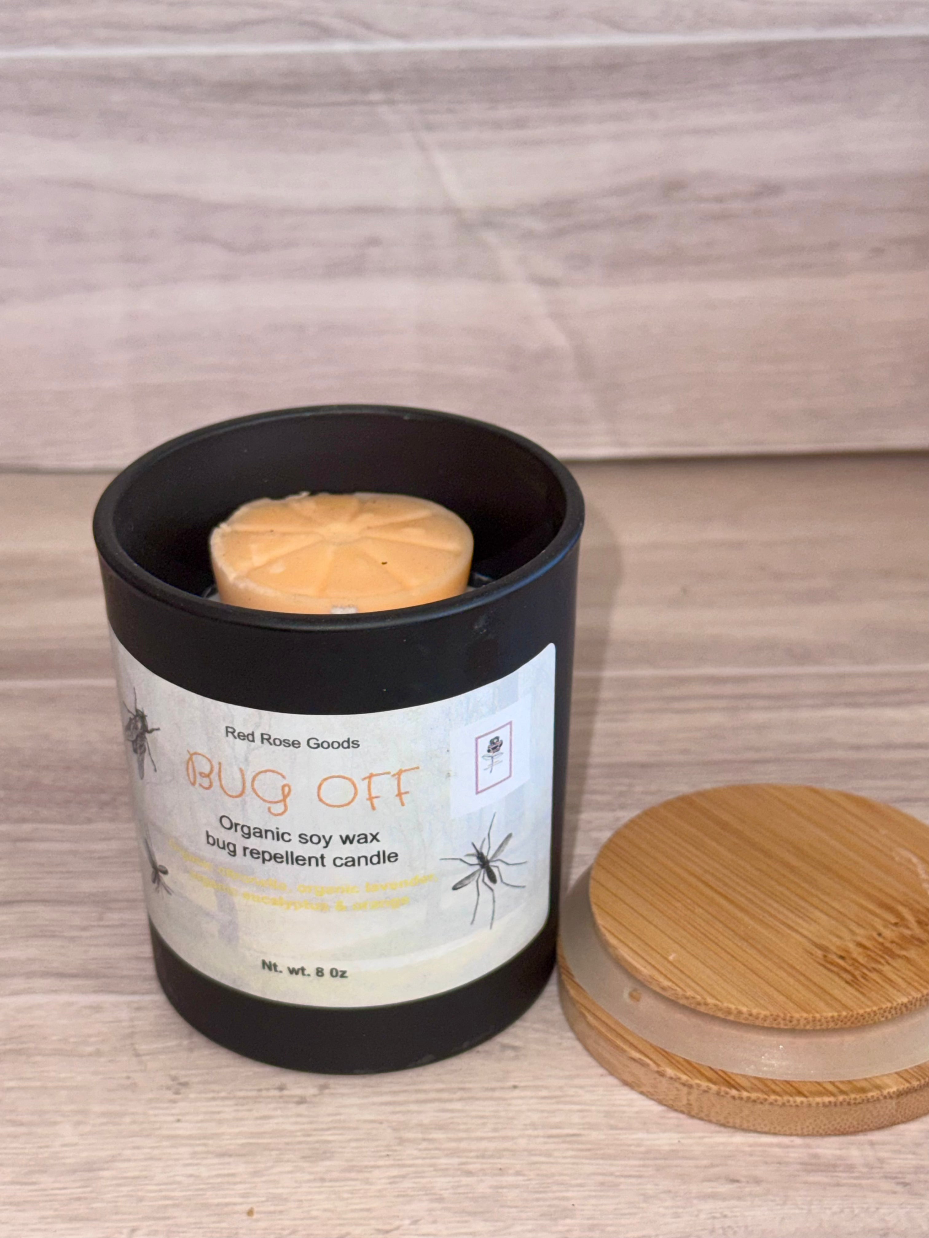 Bug off candle