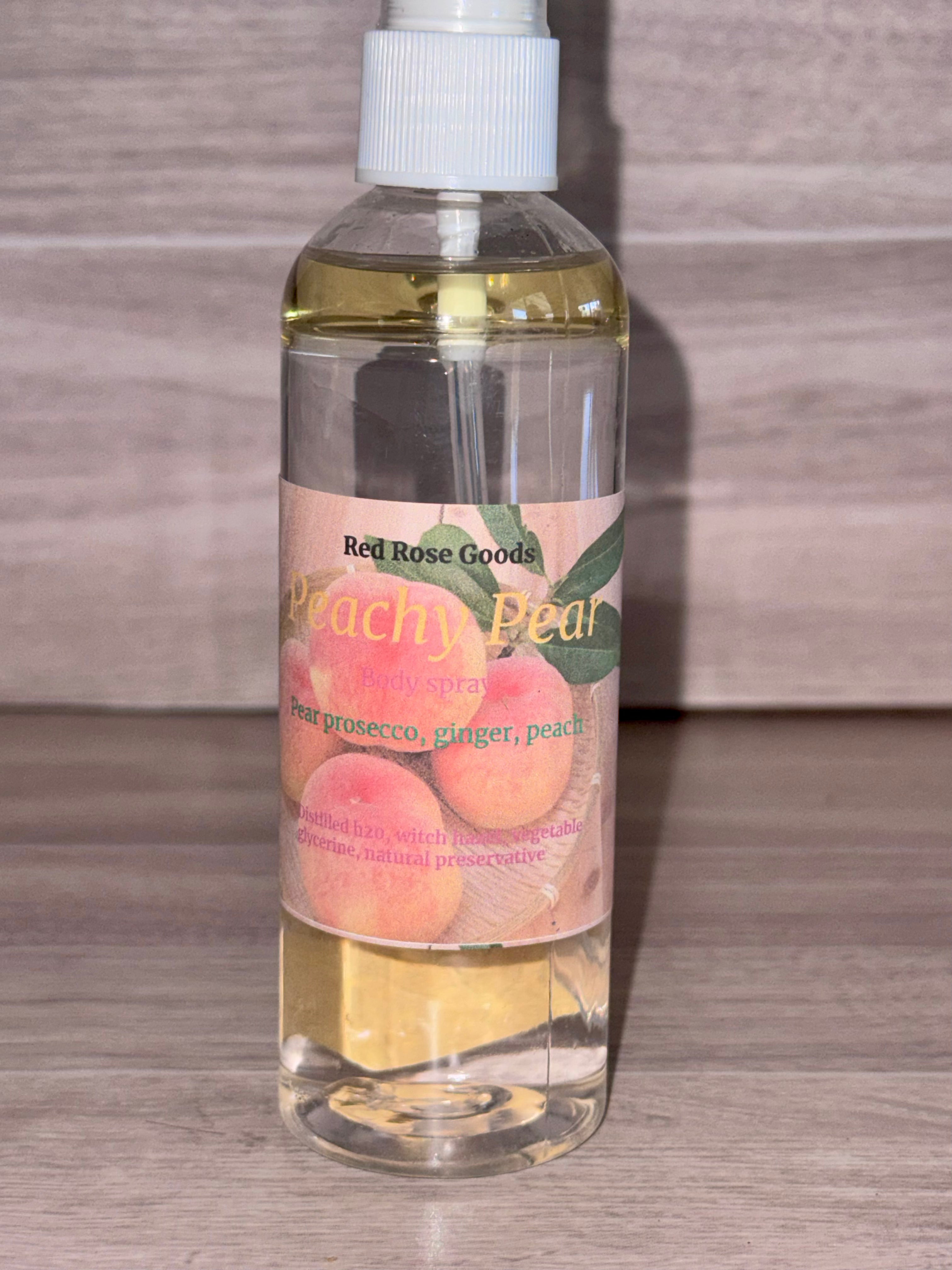 Peachy pear body spray