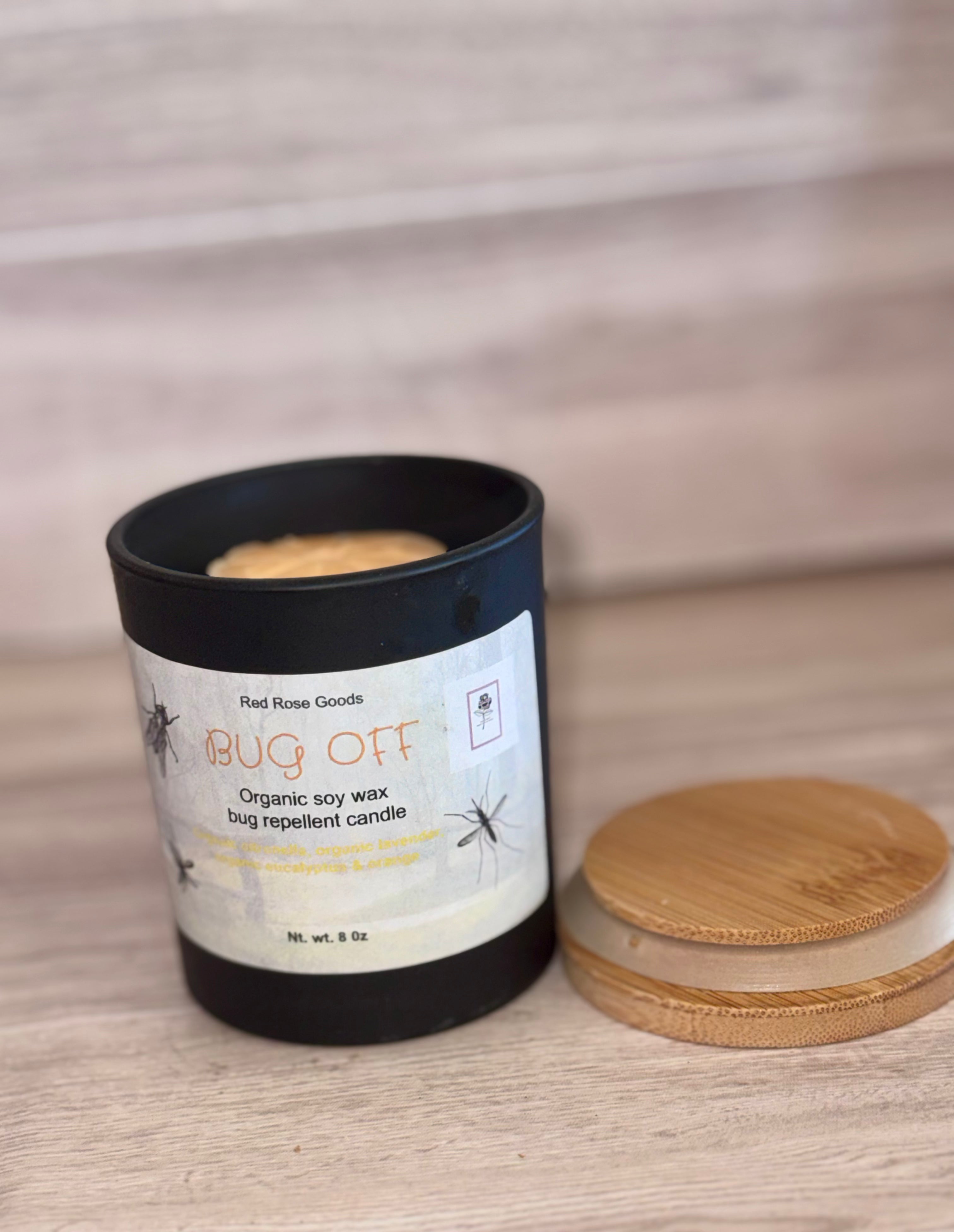Bug off candle