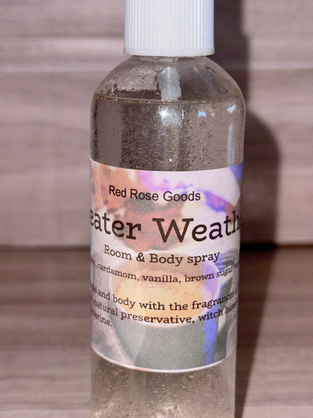 Sweater weather body and room spray