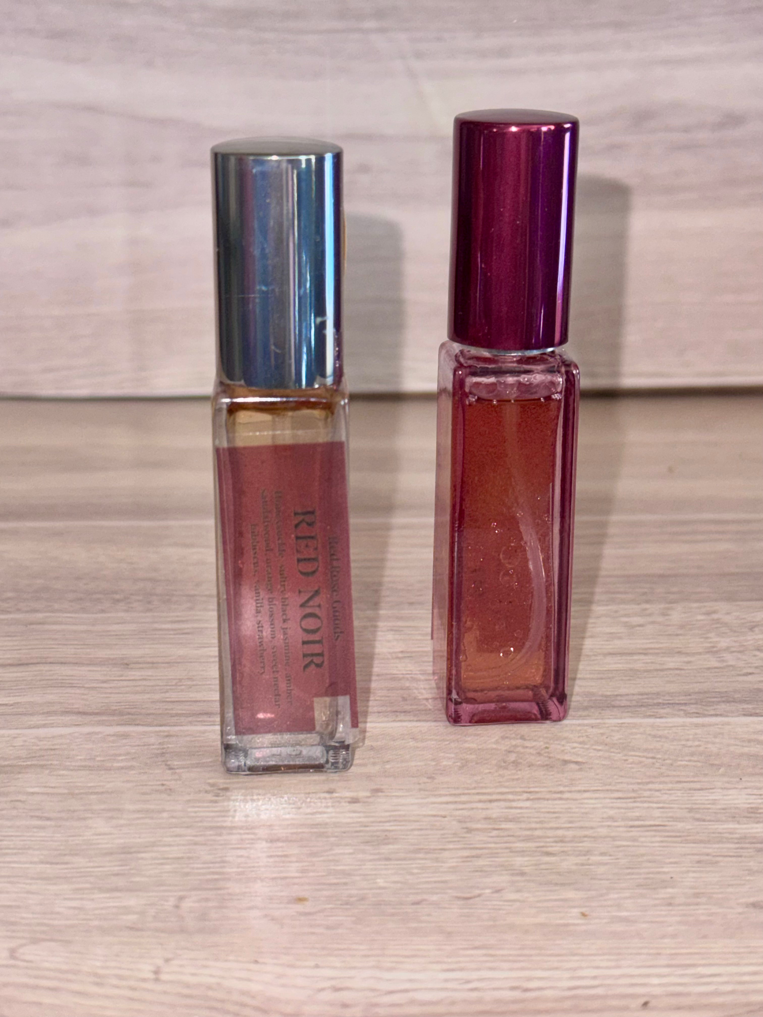 Red noir perfume