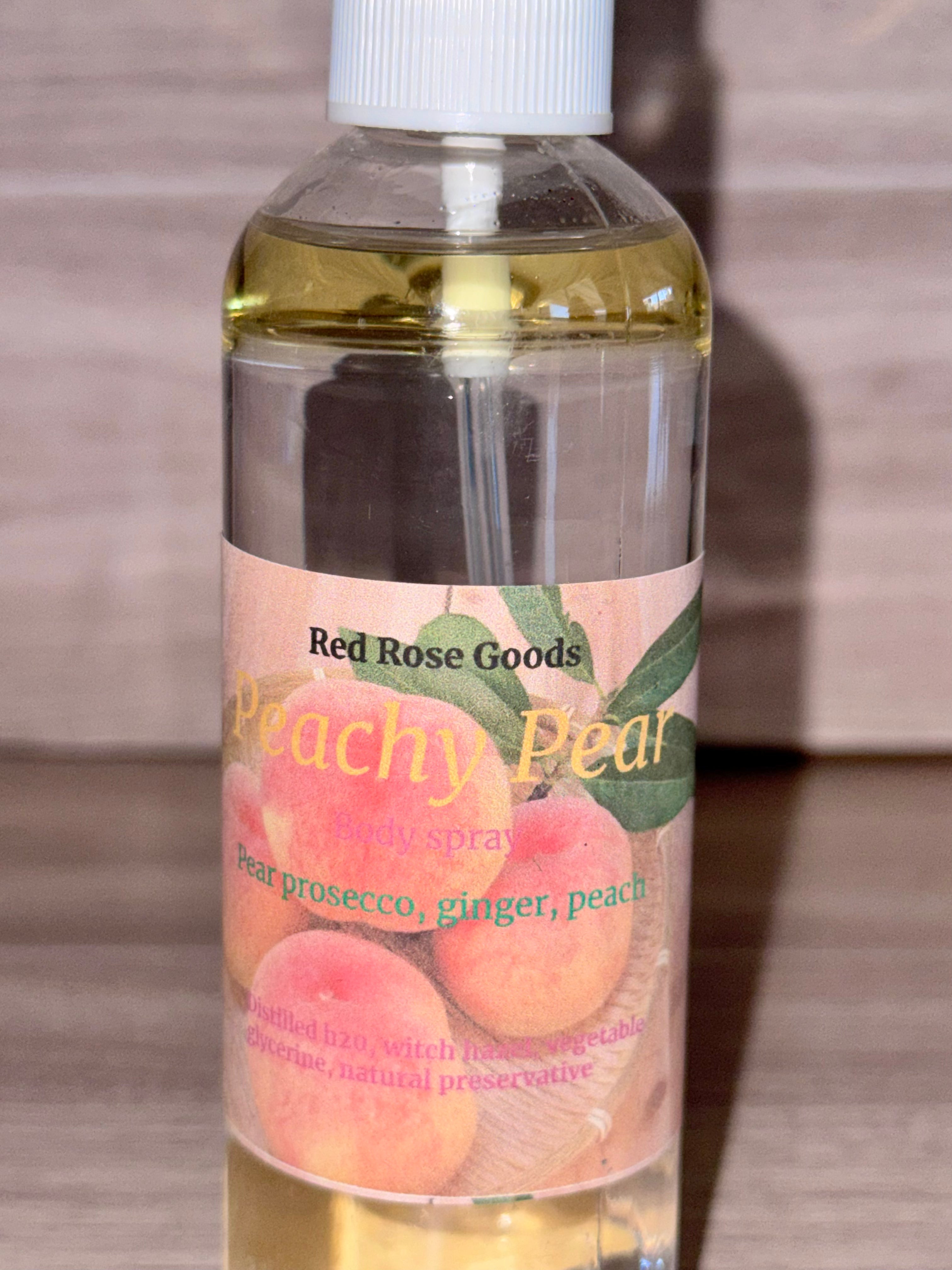 Peachy pear body spray