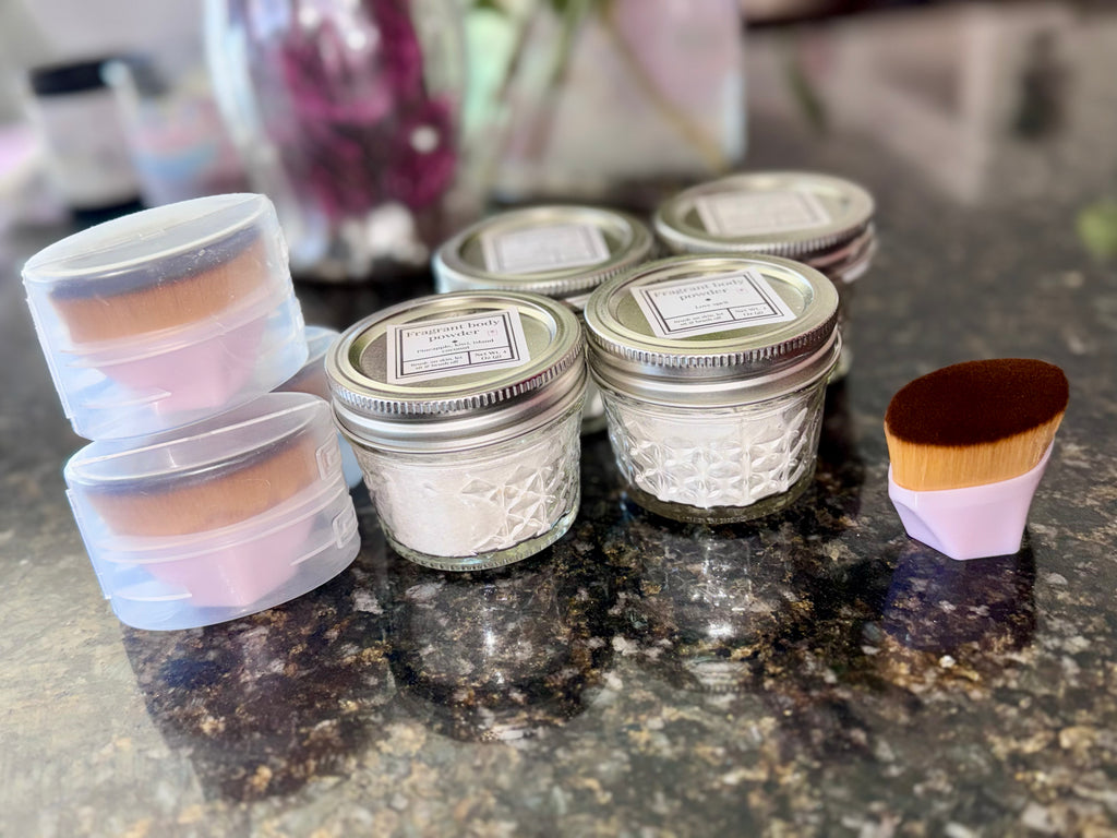 Fragrant body powder