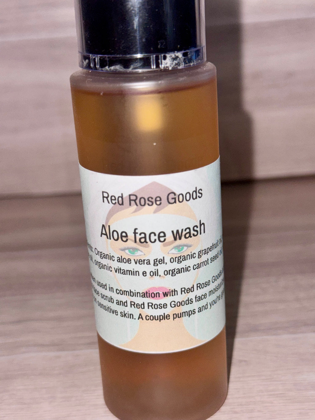 Aloe face wash