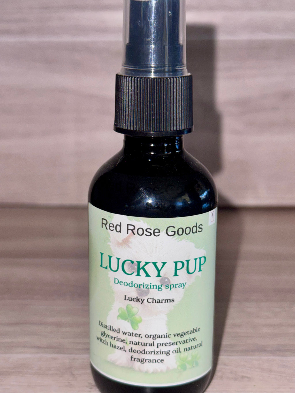 Lucky pup deodorizing spray