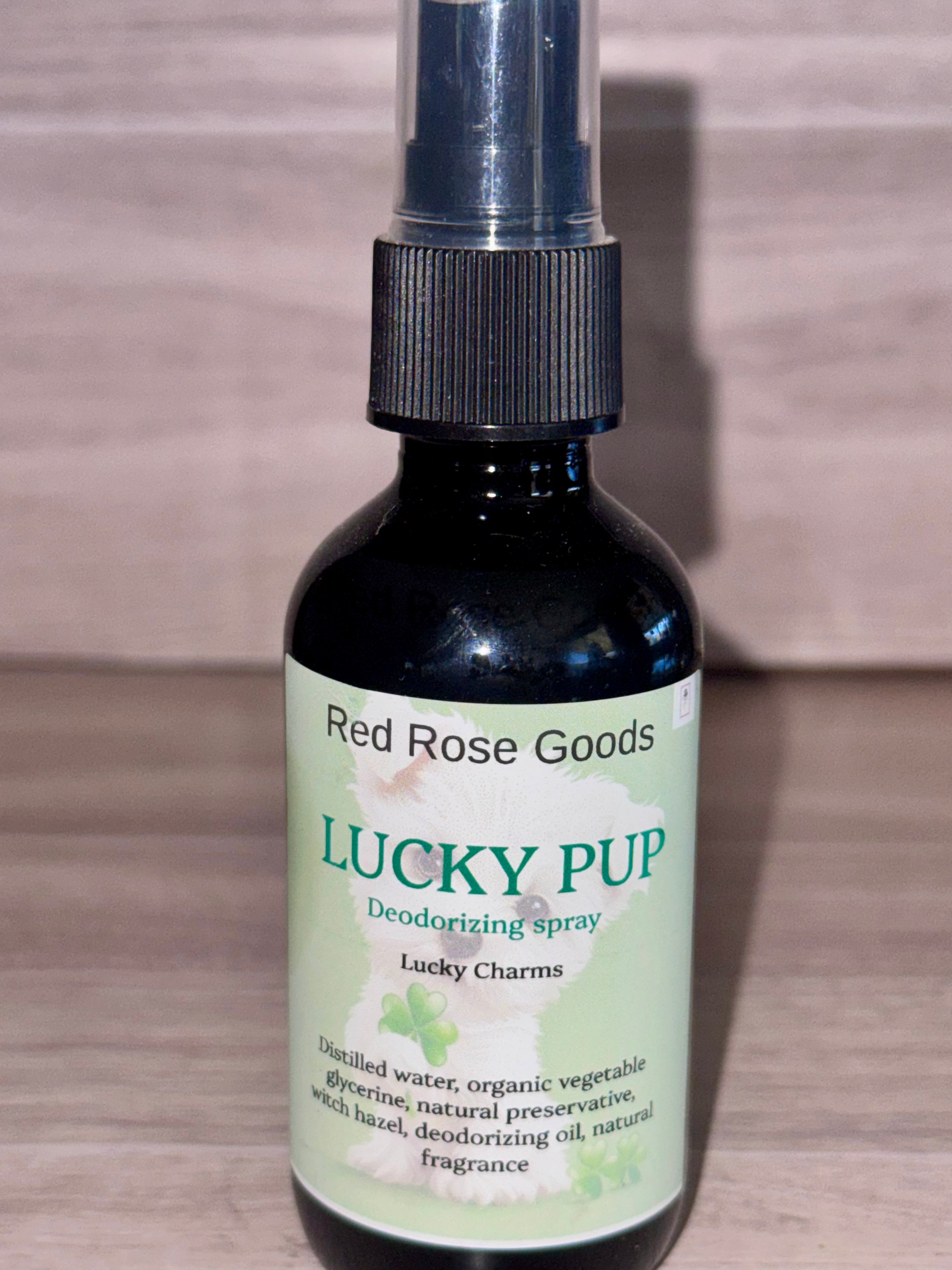 Lucky pup deodorizing spray