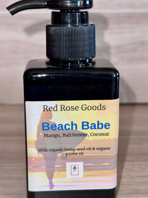 Beach babe lotion